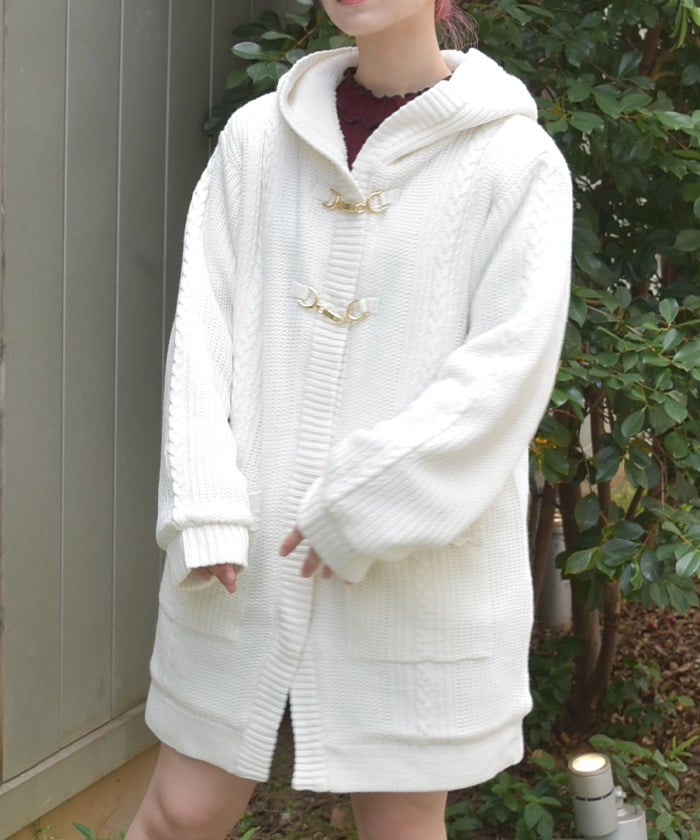 Boa Lining Knit Coatigan