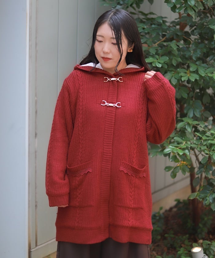 Boa Lining Knit Coatigan