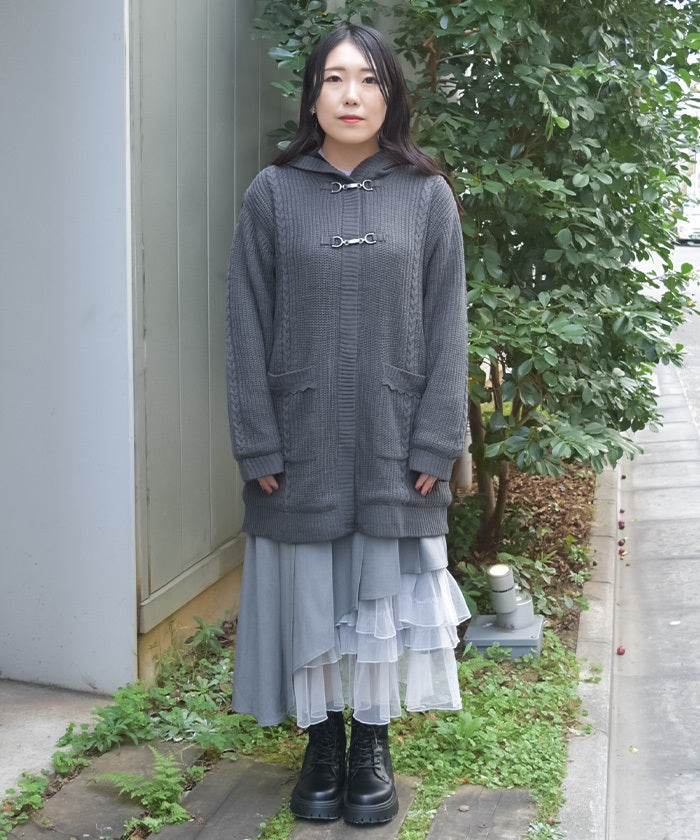 Boa Lining Knit Coatigan