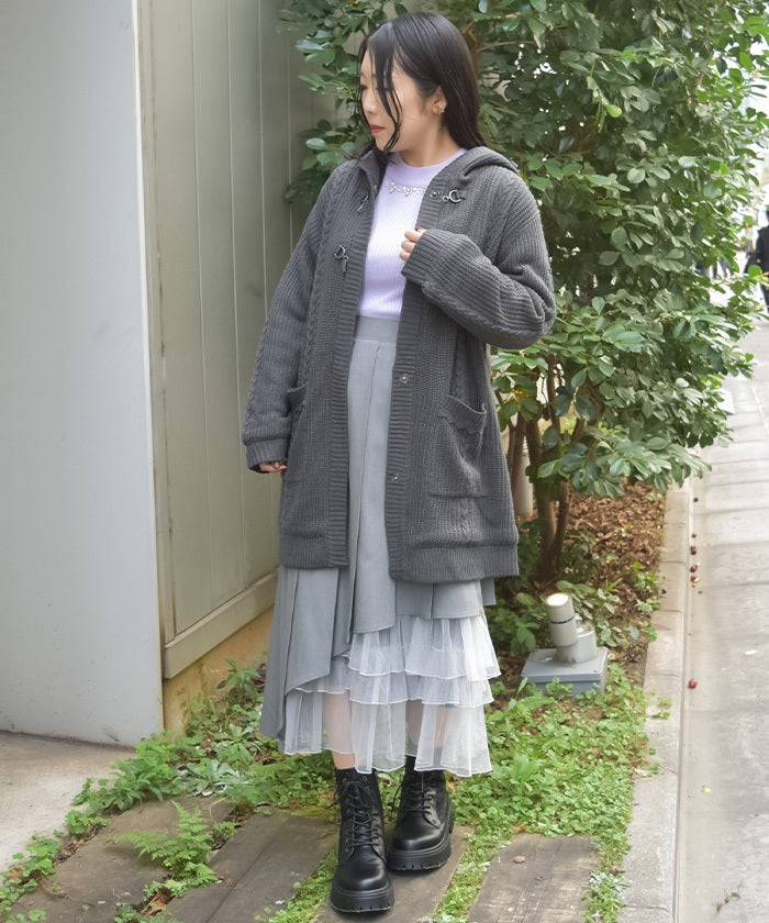 Boa Lining Knit Coatigan