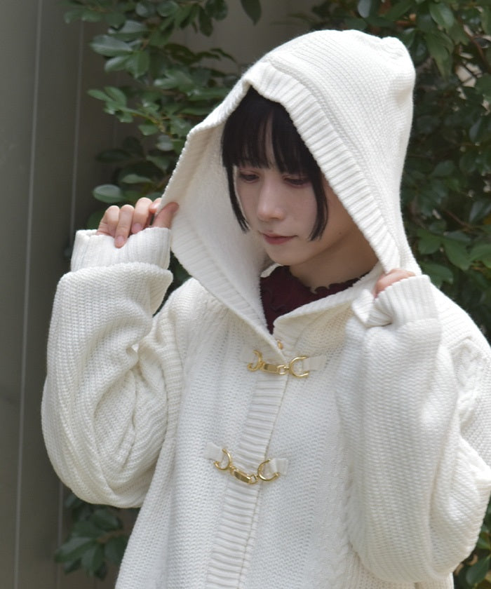 Boa Lining Knit Coatigan