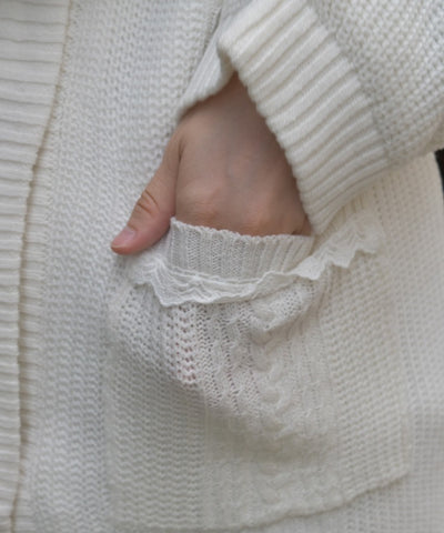 Boa Lining Knit Coatigan