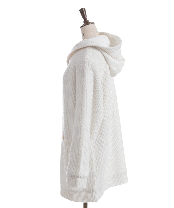 Boa Lining Knit Coatigan