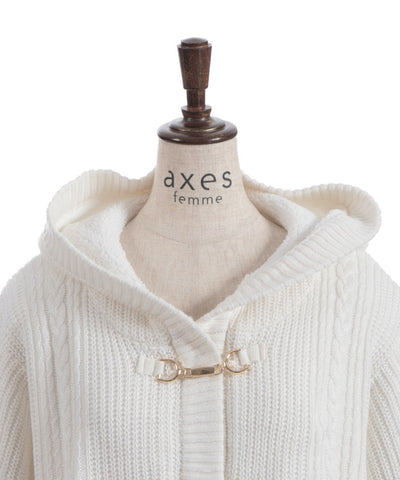 Boa Lining Knit Coatigan