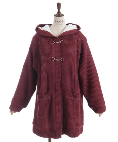 Boa Lining Knit Coatigan