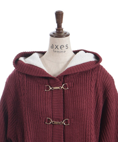 Boa Lining Knit Coatigan