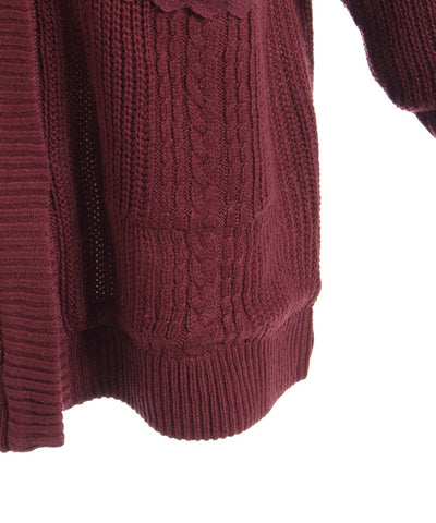 Boa Lining Knit Coatigan