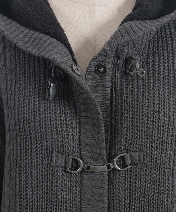 Boa Lining Knit Coatigan