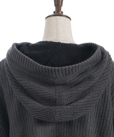 Boa Lining Knit Coatigan