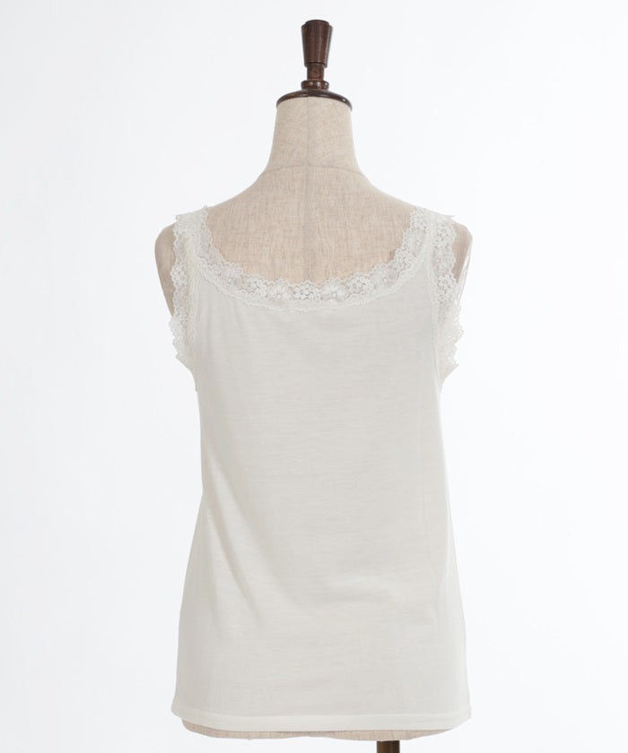 Bijoux & Lace Design Tank Top