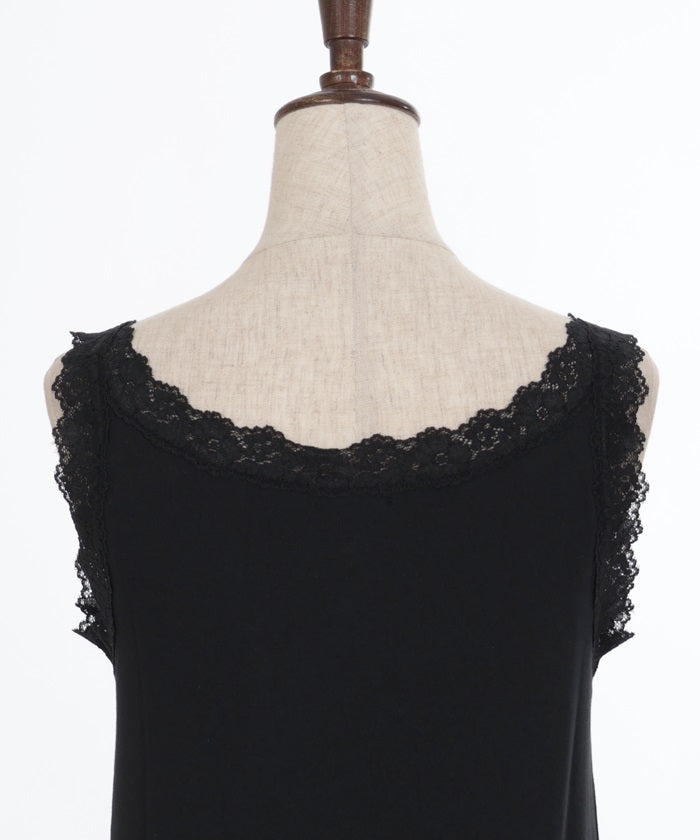 Bijoux & Lace Design Tank Top