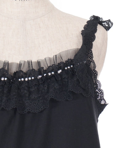 Shoulder Ribbon Lace Frill Inner