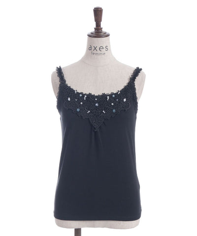 Bijoux & Butterfly Lace Tank Top