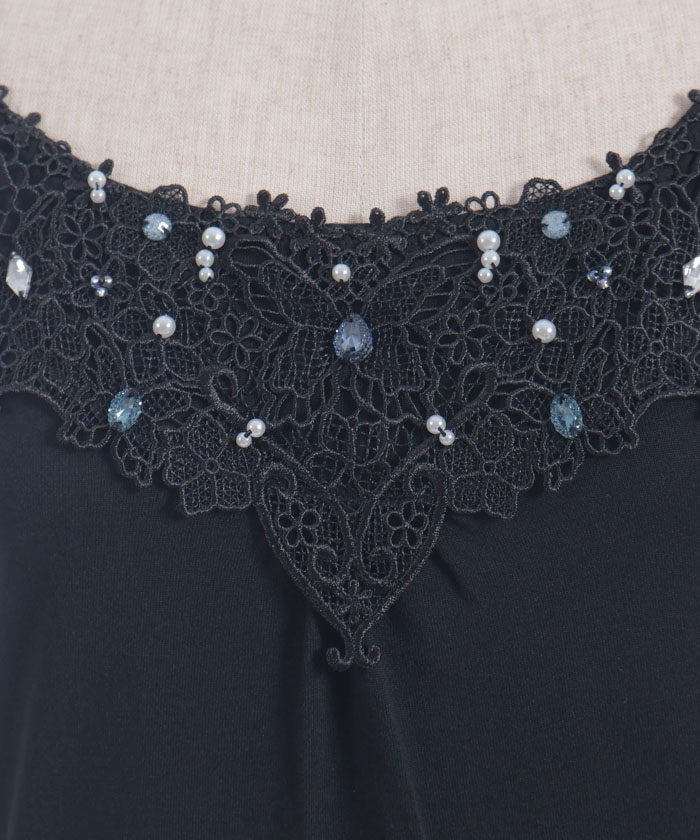 Bijoux & Butterfly Lace Tank Top