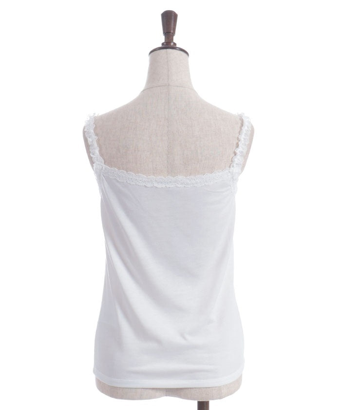 Bijoux & Butterfly Lace Tank Top