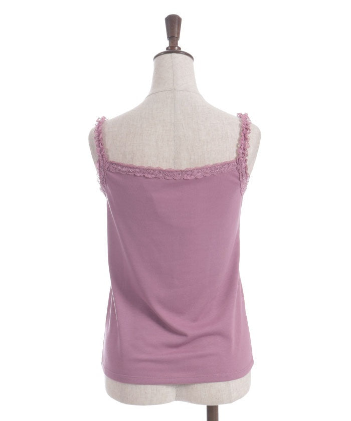 Bijoux & Butterfly Lace Tank Top