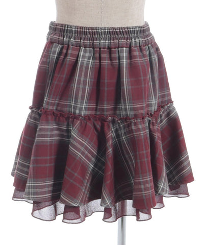 Tartan Plaid Skort