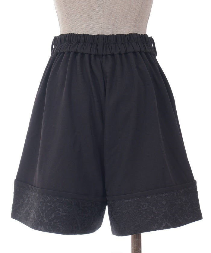 Chinese Button Short Pants