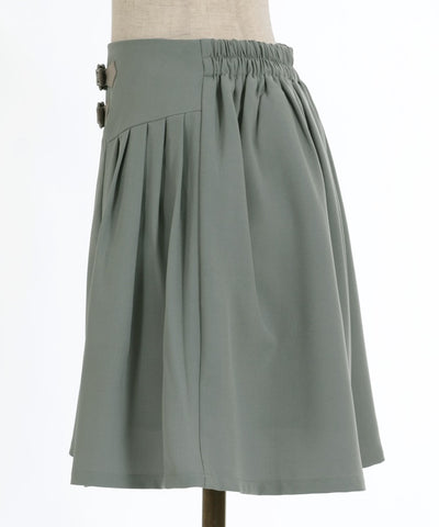 Side Pleated Culotte