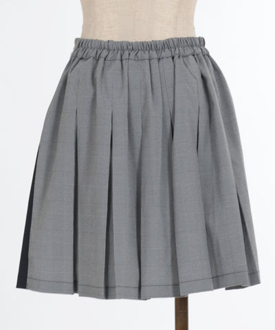 Bicolor Pleated Culotte