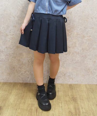 Side Lace-Up Skort