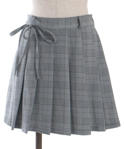 Ribbon Set Pleated Skort (Pre-order)