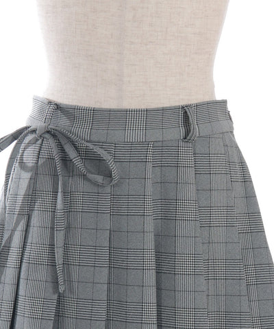 Ribbon Set Pleated Skort (Pre-order)