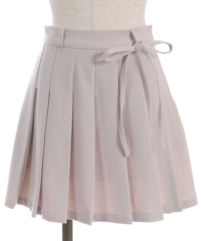 Ribbon Set Pleated Skort (Pre-order)