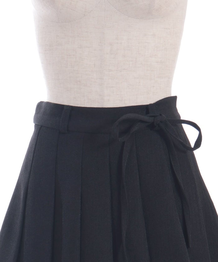 Ribbon Set Pleated Skort (Pre-order)