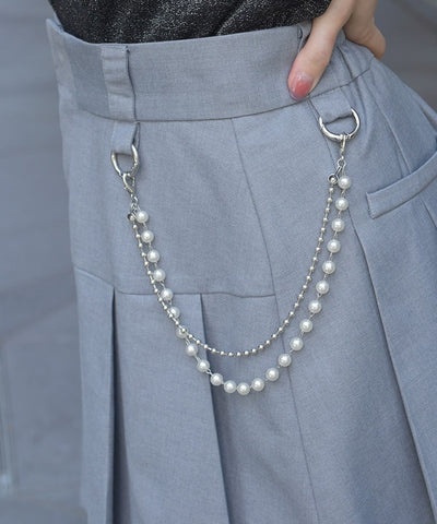 Pearl Chain Skort