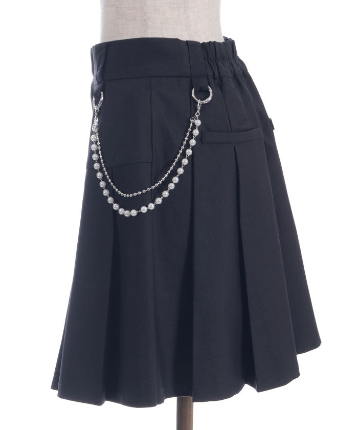 Pearl Chain Skort