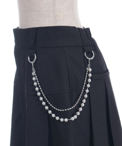 Pearl Chain Skort
