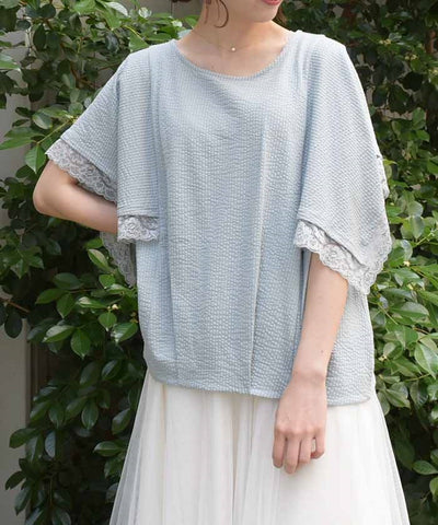 Handkerchief Sleeve Pullover