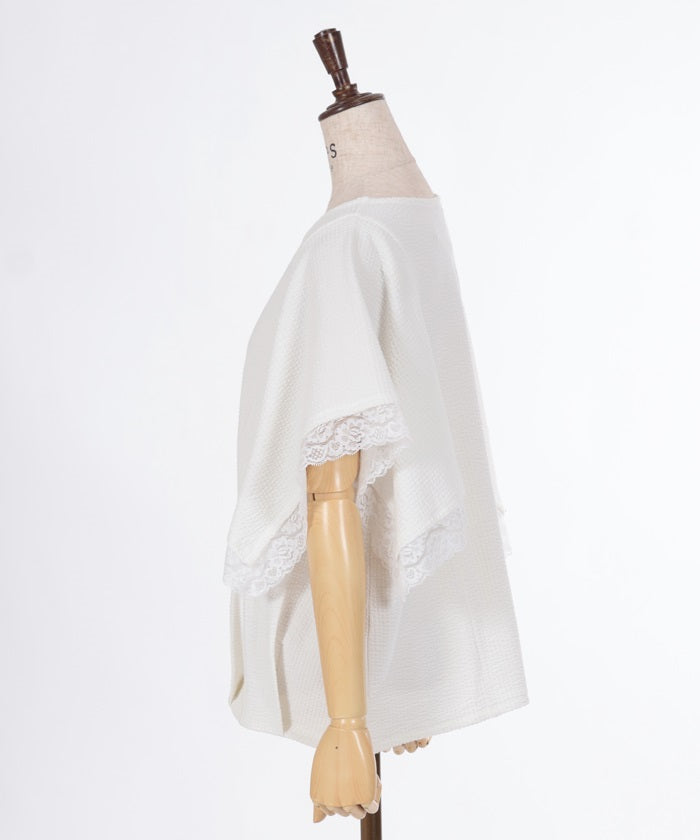 Handkerchief Sleeve Pullover