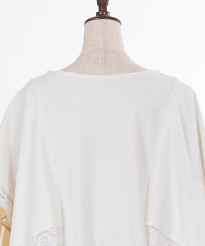 Handkerchief Sleeve Pullover