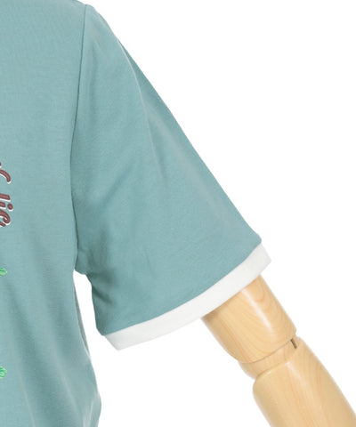 Chocolate Mint Print T-Shirt