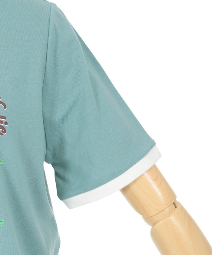 Chocolate Mint Print T-Shirt – axes femme from JAPAN