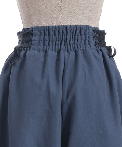 Balloon Asymmetric Frill Pants