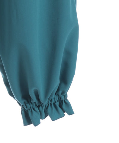 Balloon Asymmetric Frill Pants