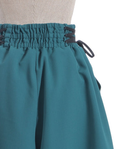 Balloon Asymmetric Frill Pants