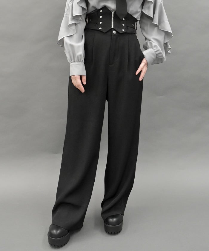 Corset Belt Design Pants