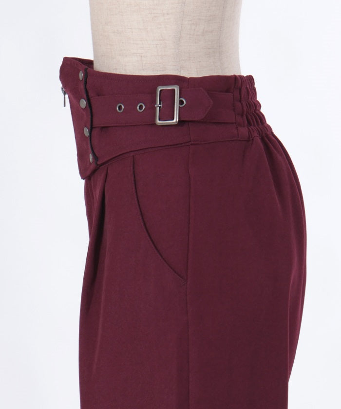 Corset Belt Design Pants