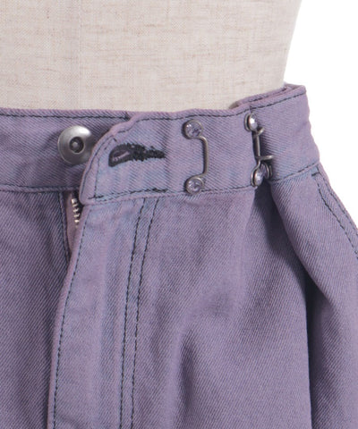 Damage Denim Loose Pants