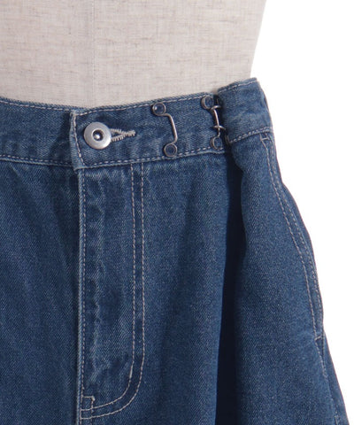 Damage Denim Loose Pants
