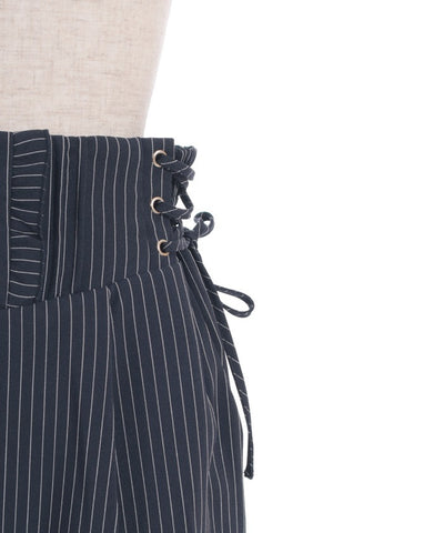 High-Waisted Striped Pants (Pre-order)