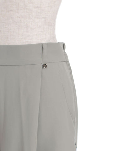 Side Pattern Panel Wide Pants