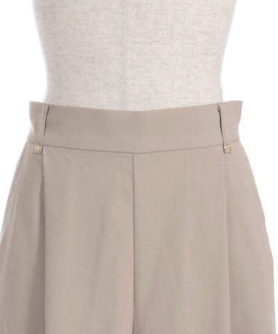 Side Pattern Panel Wide Pants