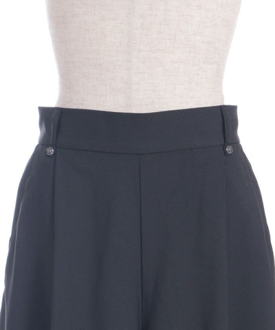 Side Pattern Panel Wide Pants