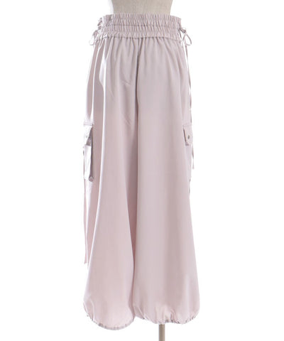 Lace-Up Volume Cargo Pants