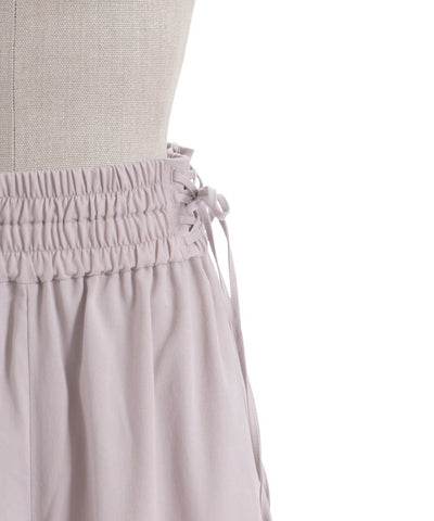 Lace-Up Volume Cargo Pants